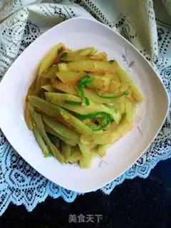 Make Green pepper for watermelon step 7