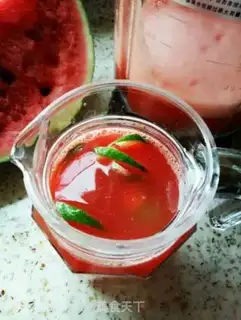 Make Lemon melon juice step 6