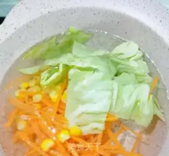 Make Vegetable rice step 1