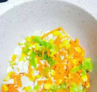 Make Vegetable rice step 5