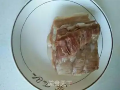 Make Steaming meat step 1