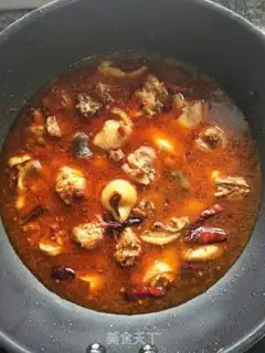 Make A chicken with red fever step 8