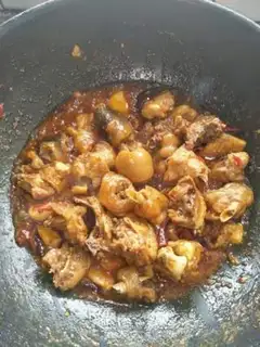Make A chicken with red fever step 10