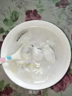 Make Silver cod congee step 6