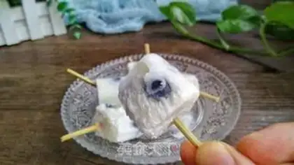 Make Blueberry bar ice step 5
