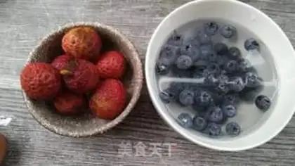 Make Blueberries step 0