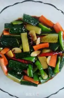 Make Carrot cucumber pepper pickles step 6