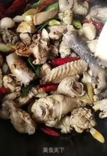 Make Spicy chicken step 6