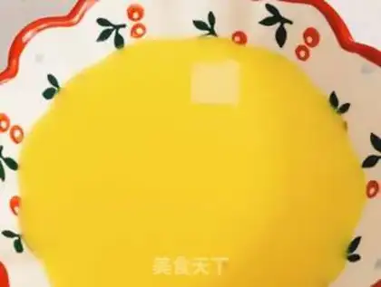Make Pudding steamed eggs step 2
