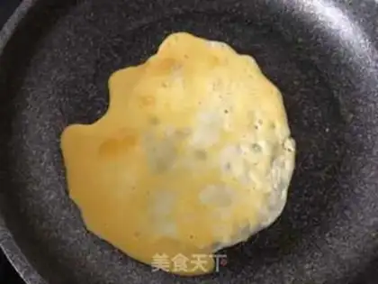 Make Egg sausage burrito step 7