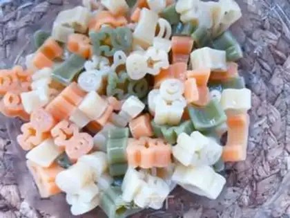 Make Salmon pasta step 7