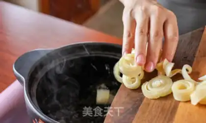 Make The abalone buttons step 0