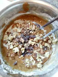 Make Red sugar pecan marfin step 4