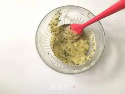 Make Black sesame pretzels step 6