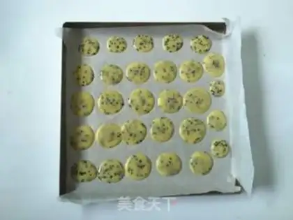 Make Black sesame pretzels step 9