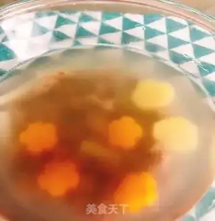 Make Autumn steamed eggs step 4