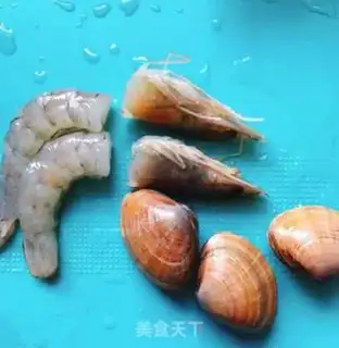 Make Seafood step 1