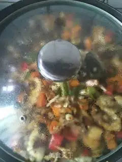 Make Scrambled fish step 7