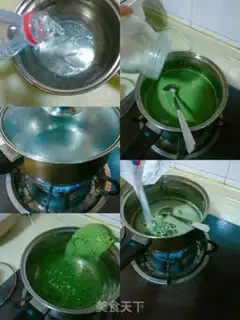 Make Green tea watermelon freezer step 2