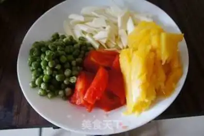Make Pineapple fried tomato tablets step 2