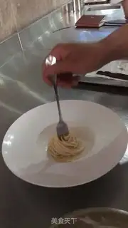 Make Butter mushroom bacon pasta step 5