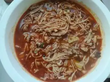 Make Red-oiled needles, fat cows step 12