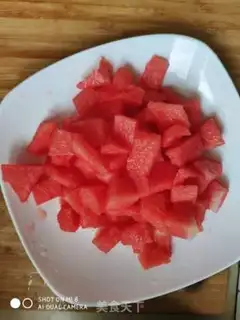 Make Watermelon cat and jelly step 2