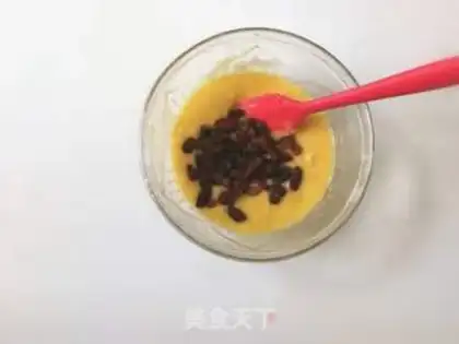 Make raisin Harley cake step 7