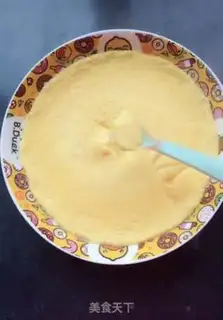 Make Pumpkin steamed eggs step 8