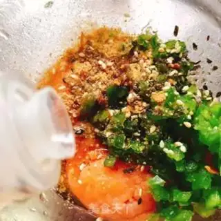 Make A salmon dumpling step 4