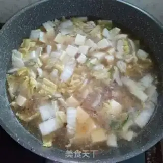 Make Chicken soup dolls and tofu step 8