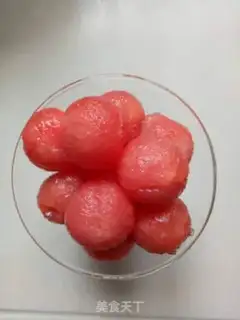 Make Sour cream watermelon ball step 2