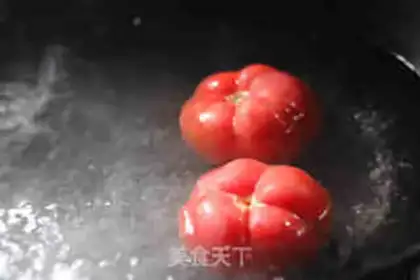 Make Tomato emptiness. Noodles step 3