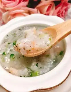 Make Shrimp congee step 4