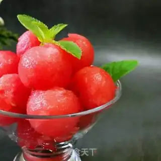 Make Sour cream watermelon ball step 5