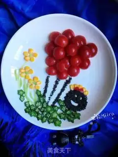 Make Tomato platter step 7