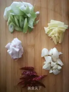 Make Dried fish head step 1