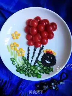 Make Tomato platter step 9