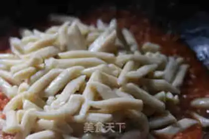 Make Tomato emptiness. Noodles step 10