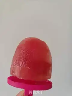 Make Watermelon popsicles step 8