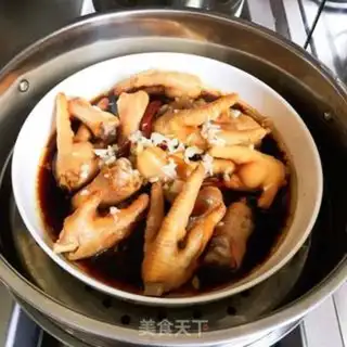 Make Steam chicken claws step 3