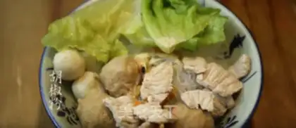 Make Fashion fan soup step 2