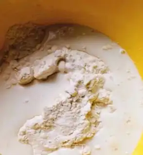 Make Steam milk cake step 0