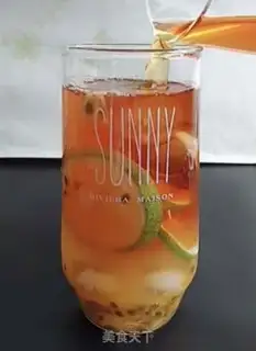 Make Bronze lemon tea step 10