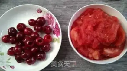 Make Tomato cherry juice step 3