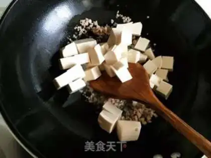 Make Meat and tofu step 2