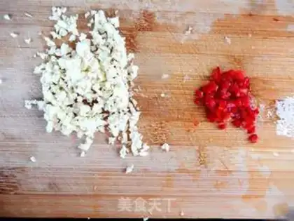 Make Garlic beans step 2
