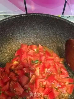 Make Tomato, tofu step 3