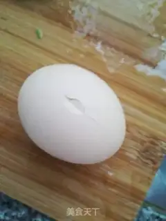 Make Egg fans fried rice step 2