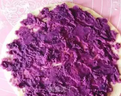 Make Milk rainbow cake step 4